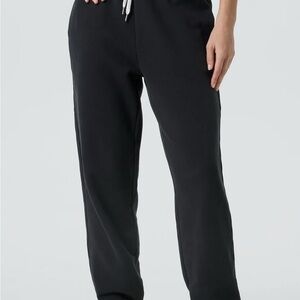Vuori Sedona Black Track Pants Relaxed Fit Joggers